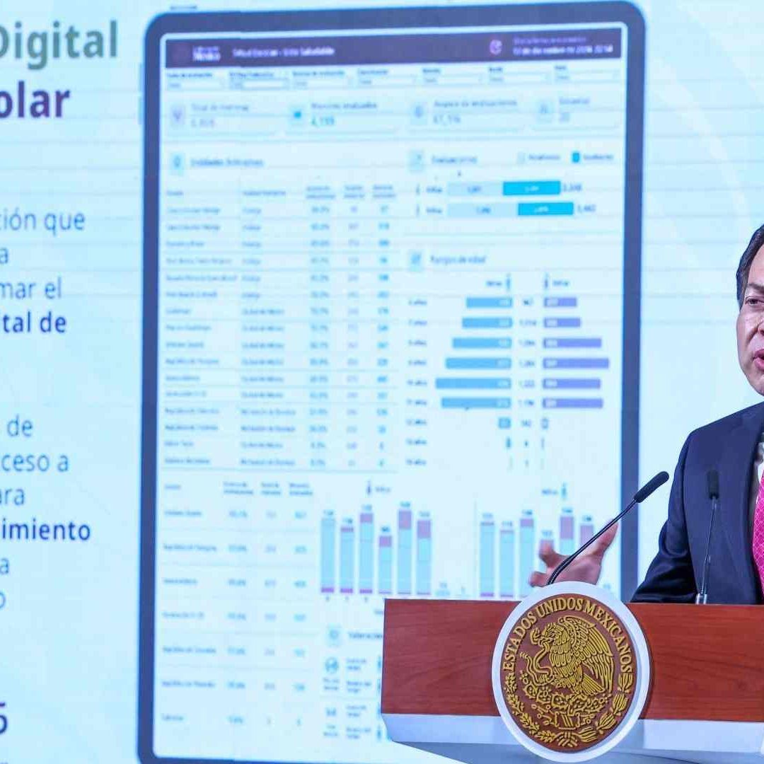 El secretario de Educación Pública, Mario Delgado