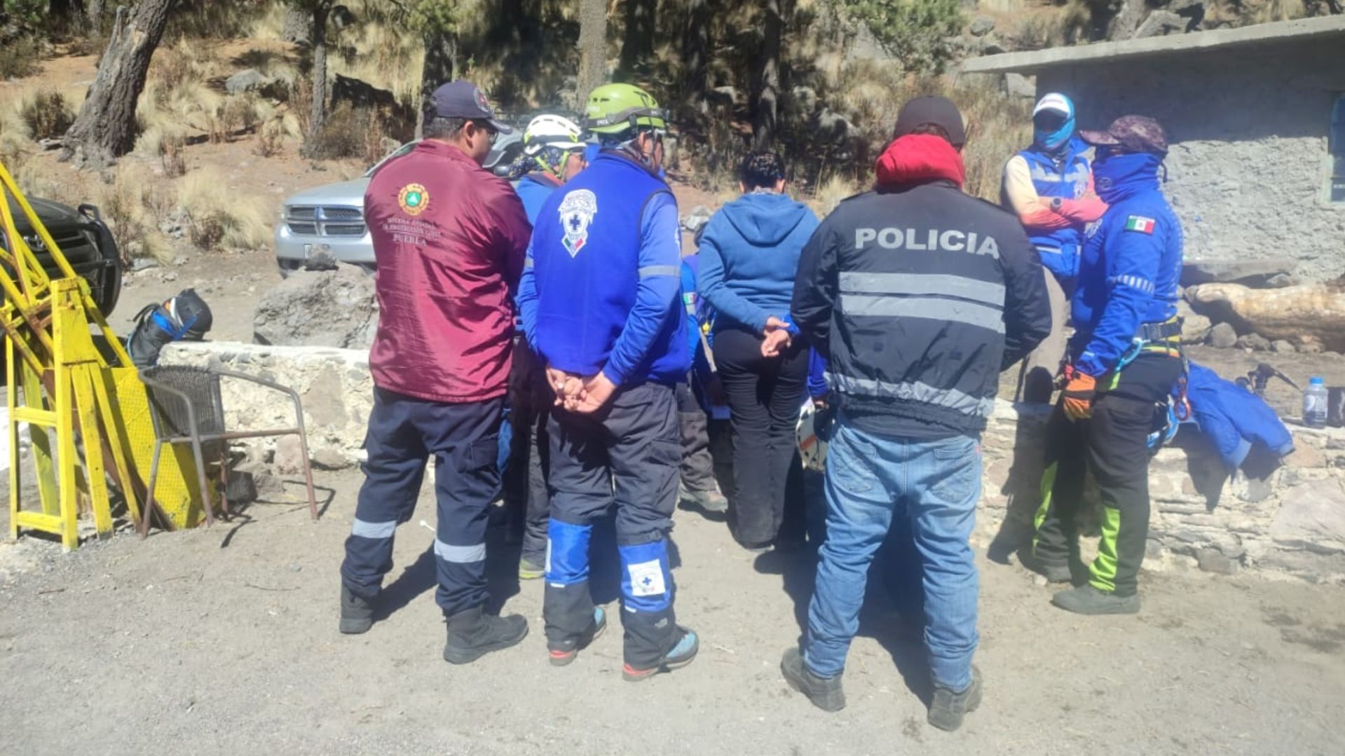 Se encontró el teléfono celular de José Luis N., el último alpinista por ubicar.