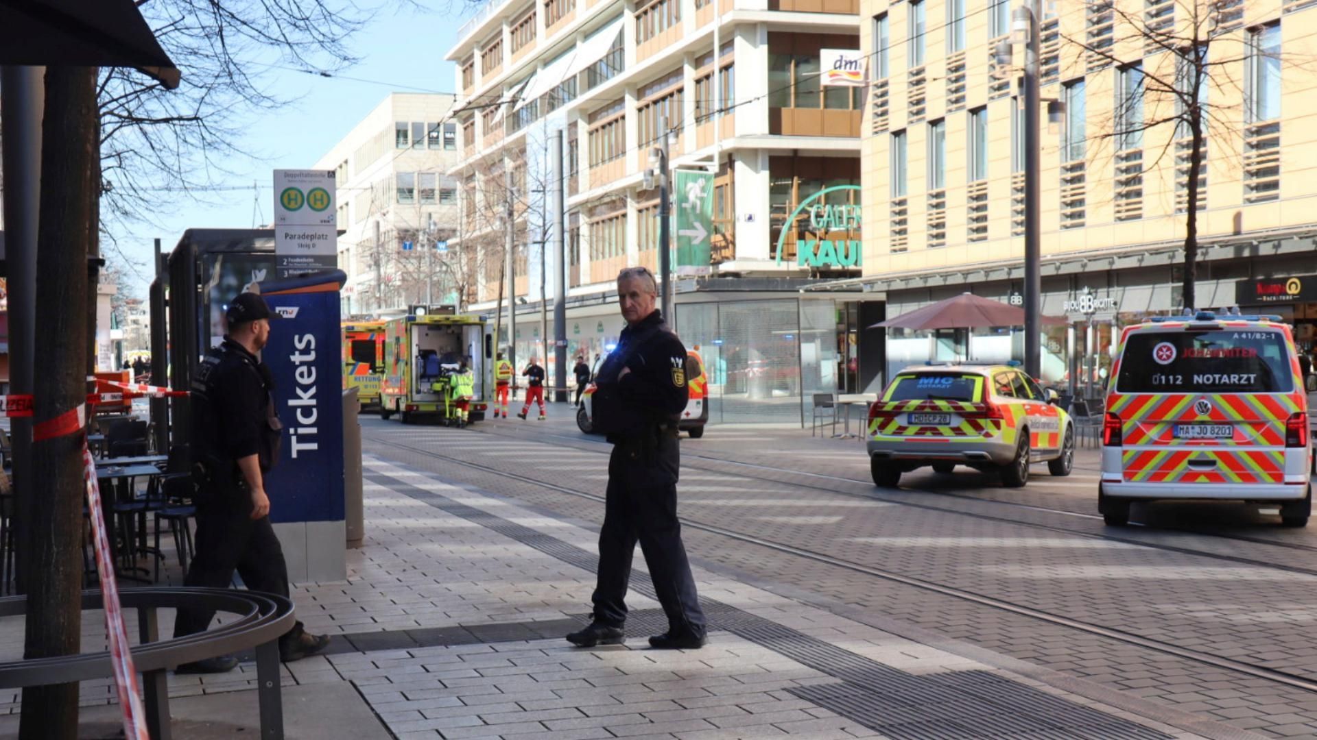 Reportan atropellamiento masivo en Mannheim, Alemania