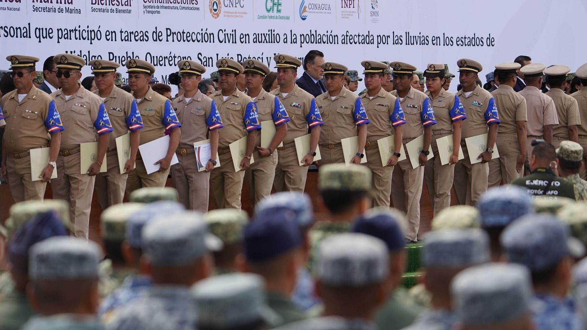 Reconocen a Elementos del Ejército y Marina por Apoyar a Población ...