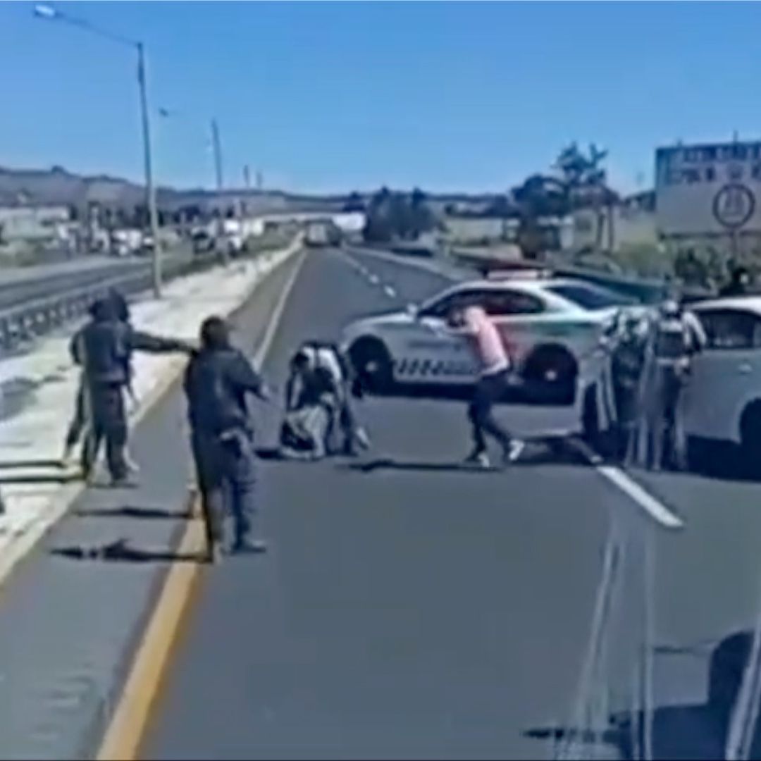 Los delincuentes fueron detenidos por la verdadera Guardia Nacional