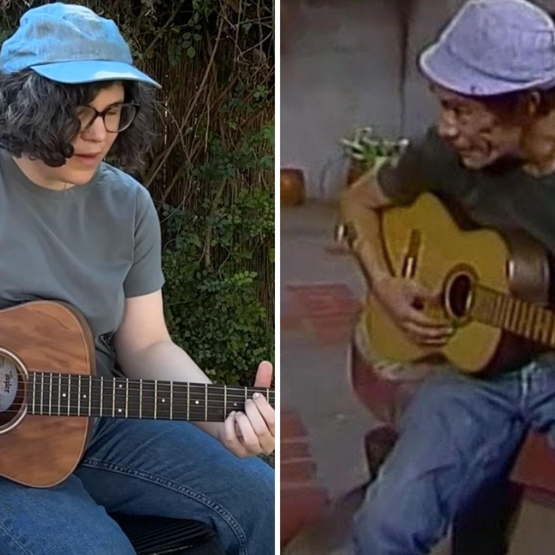 Redes Sociales Comparan a Ilustradora con Don Ramón, Personaje del Chavo del Ocho
