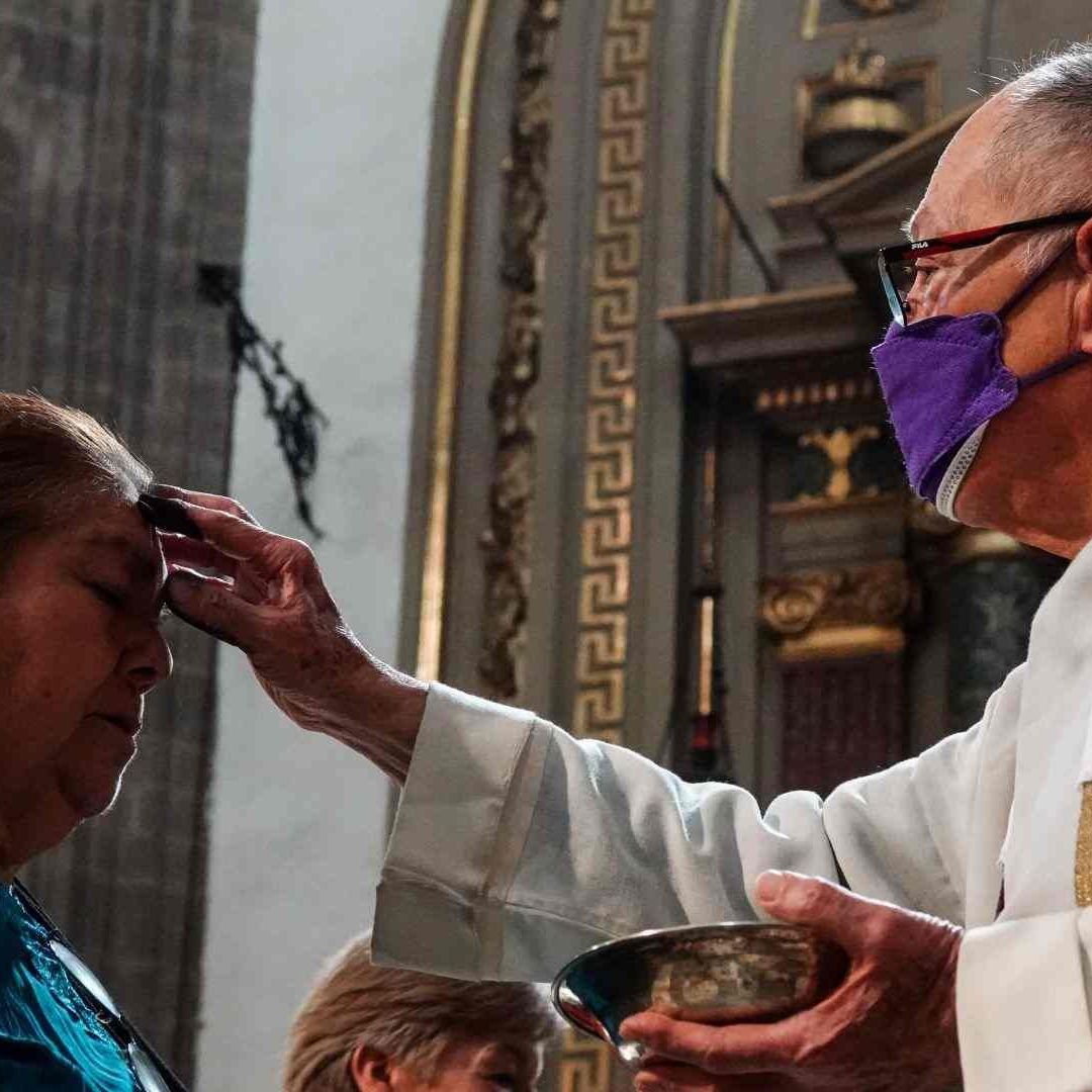Miércoles de ceniza en iglesias de la CDMX