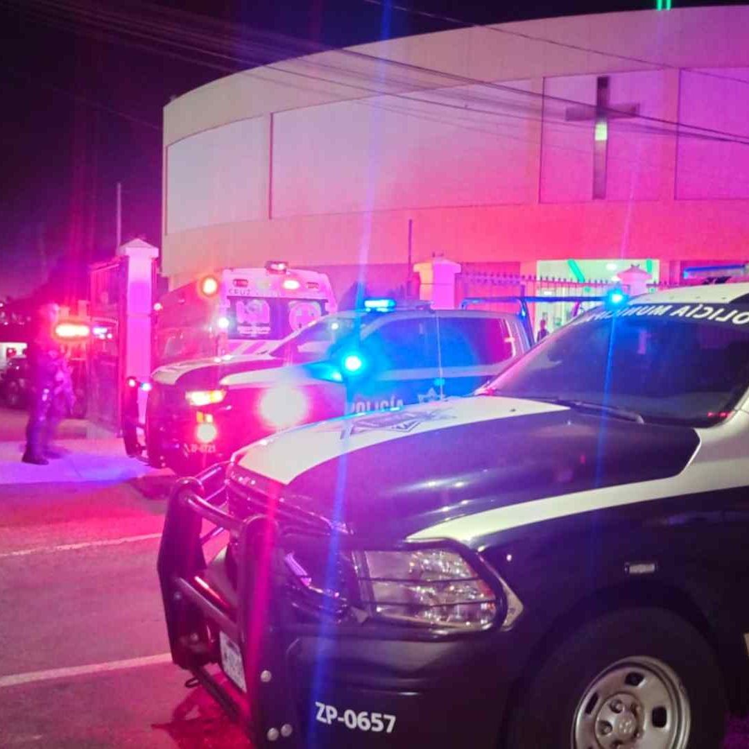 Atacan a una Pareja Dentro de una Iglesia en Zapopan; Una de las Víctimas Murió en el Lugar. Foto: N+ Local