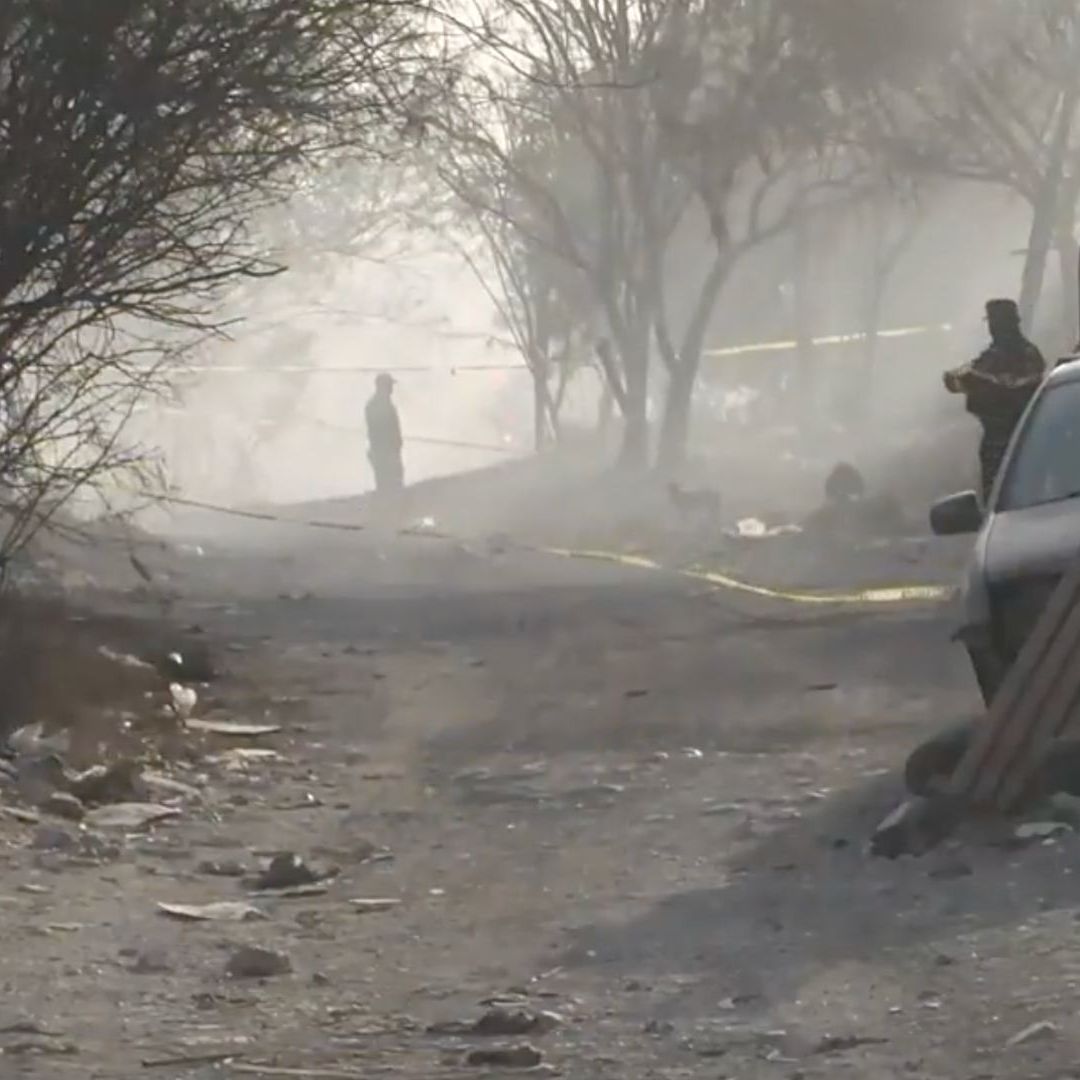 Autoridades localizaron un cuerpo sin vida y calcinado al norponiente de monterrey
