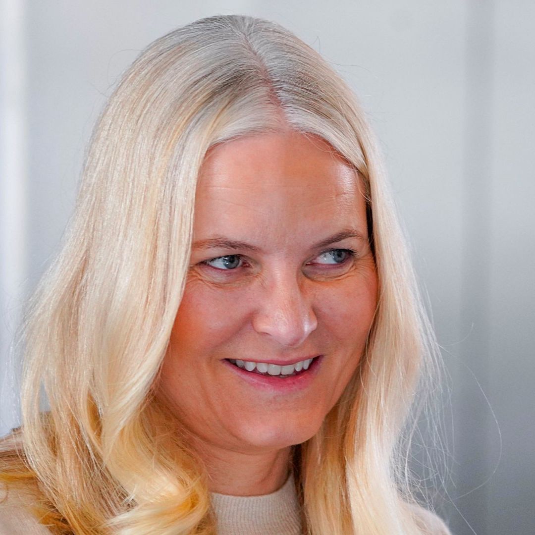 Princesa Mette-Marit visita el Hospital Ullevaal, en Oslo