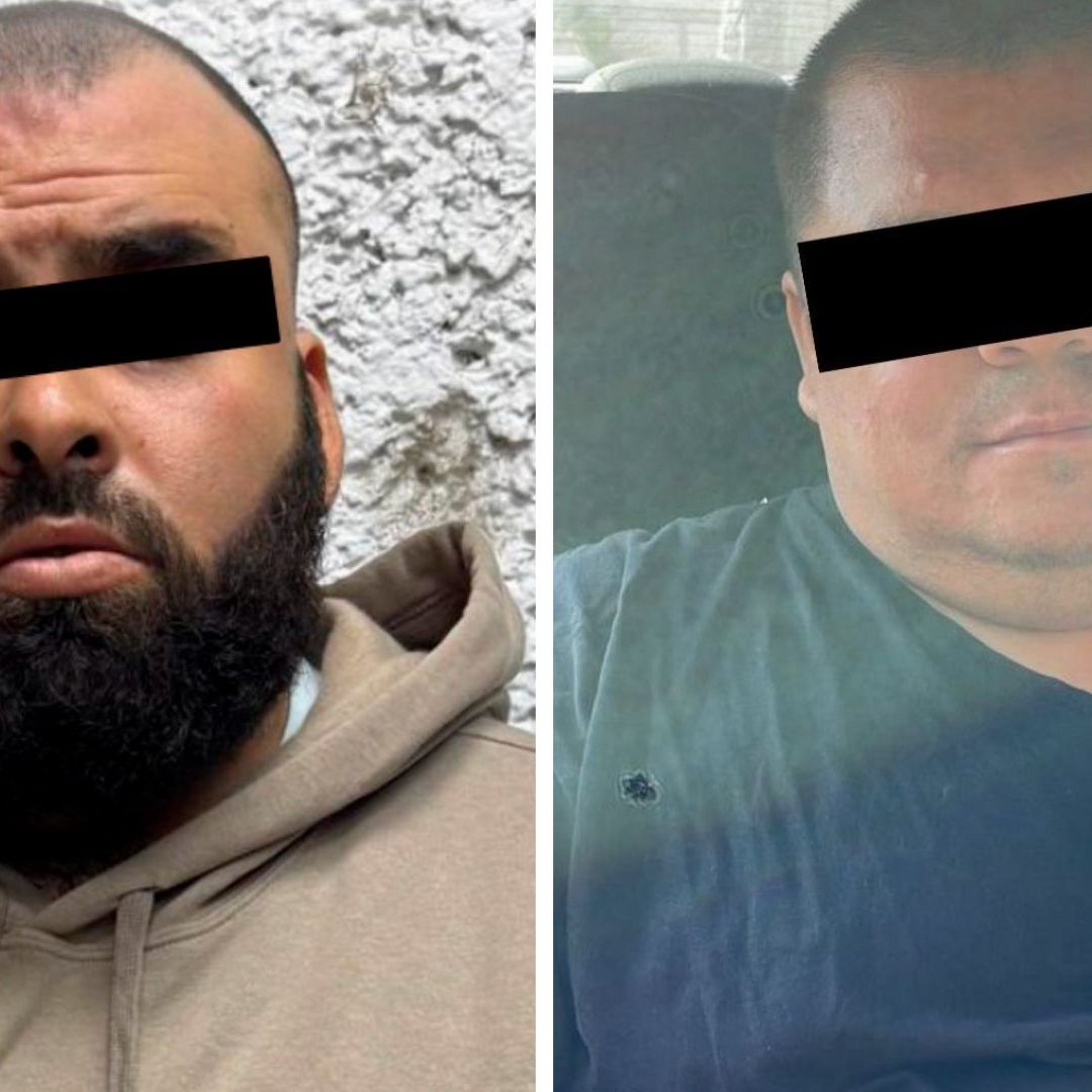 Sujetos detenidos en Durango y Morelos, respectivamente