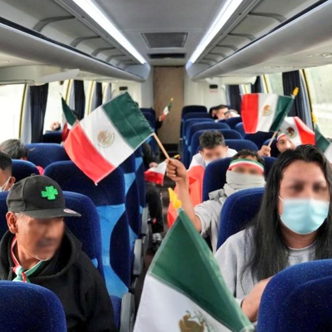 Reciben en Ciudad Juárez, Chihuahua, a Mexicanos Repatriados