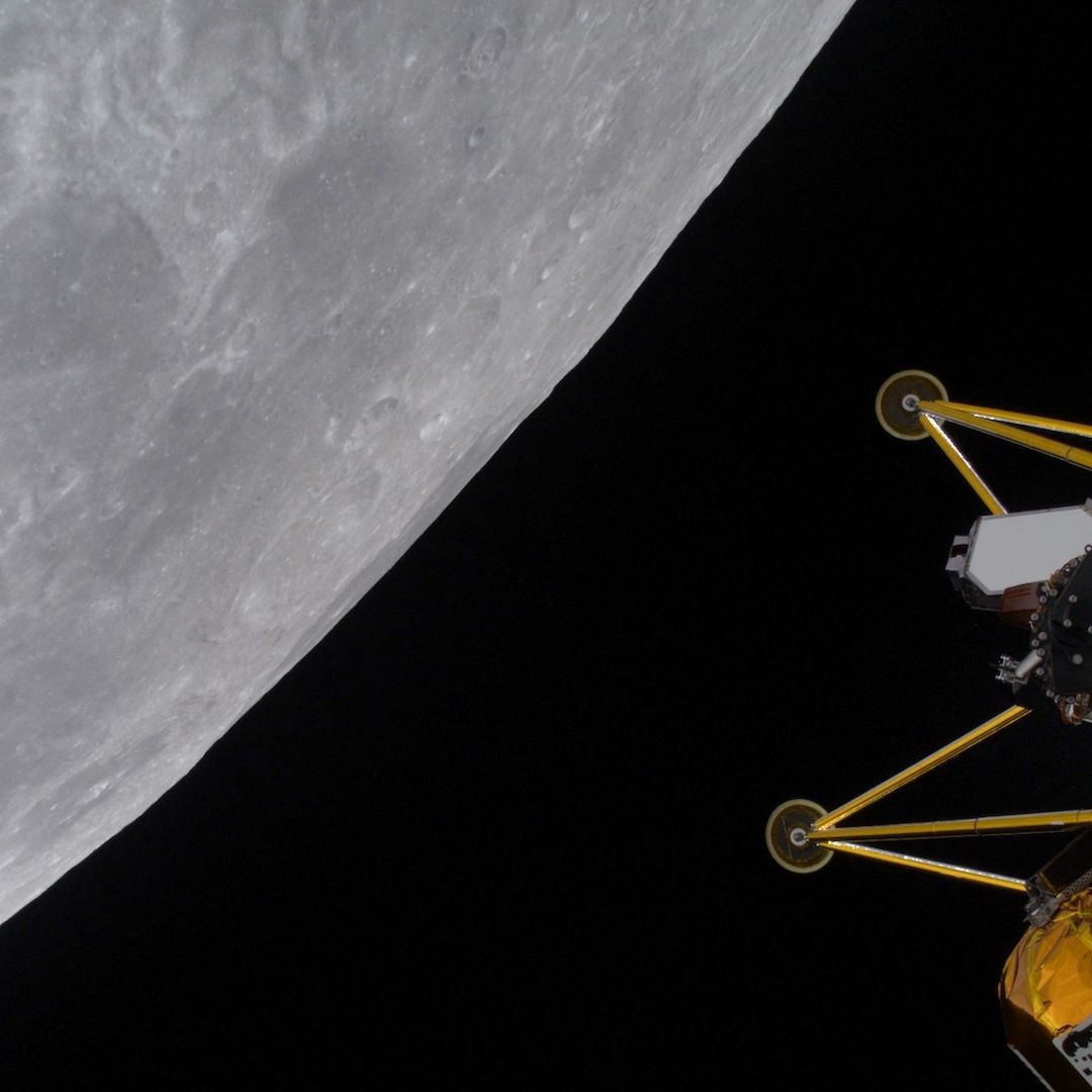 Róver Athena aterriza en una mala posición en la Luna