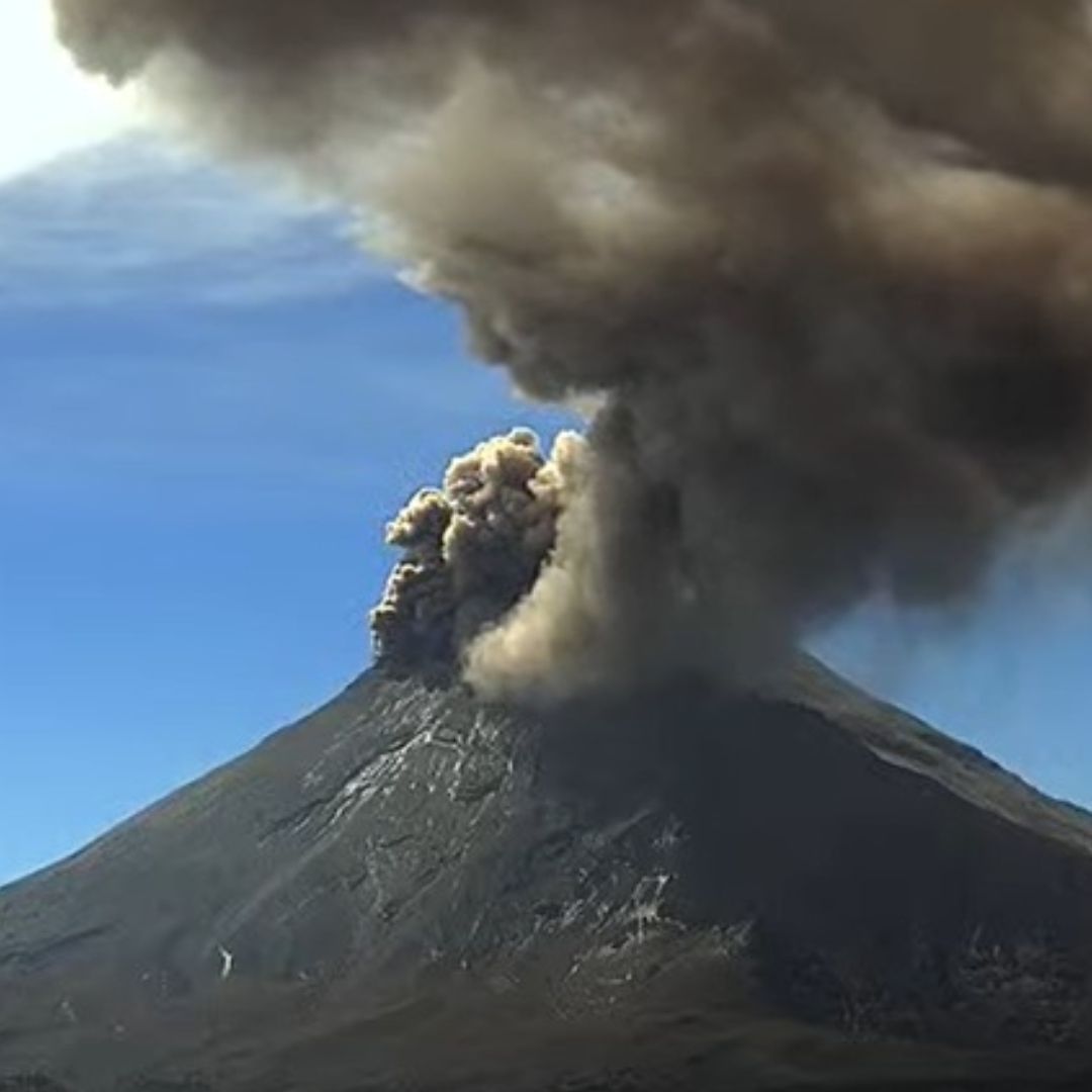 ¿Cuántas Exhalaciones Lleva el Popocatépetl? Reportan un Sismo Volcanotectónico
