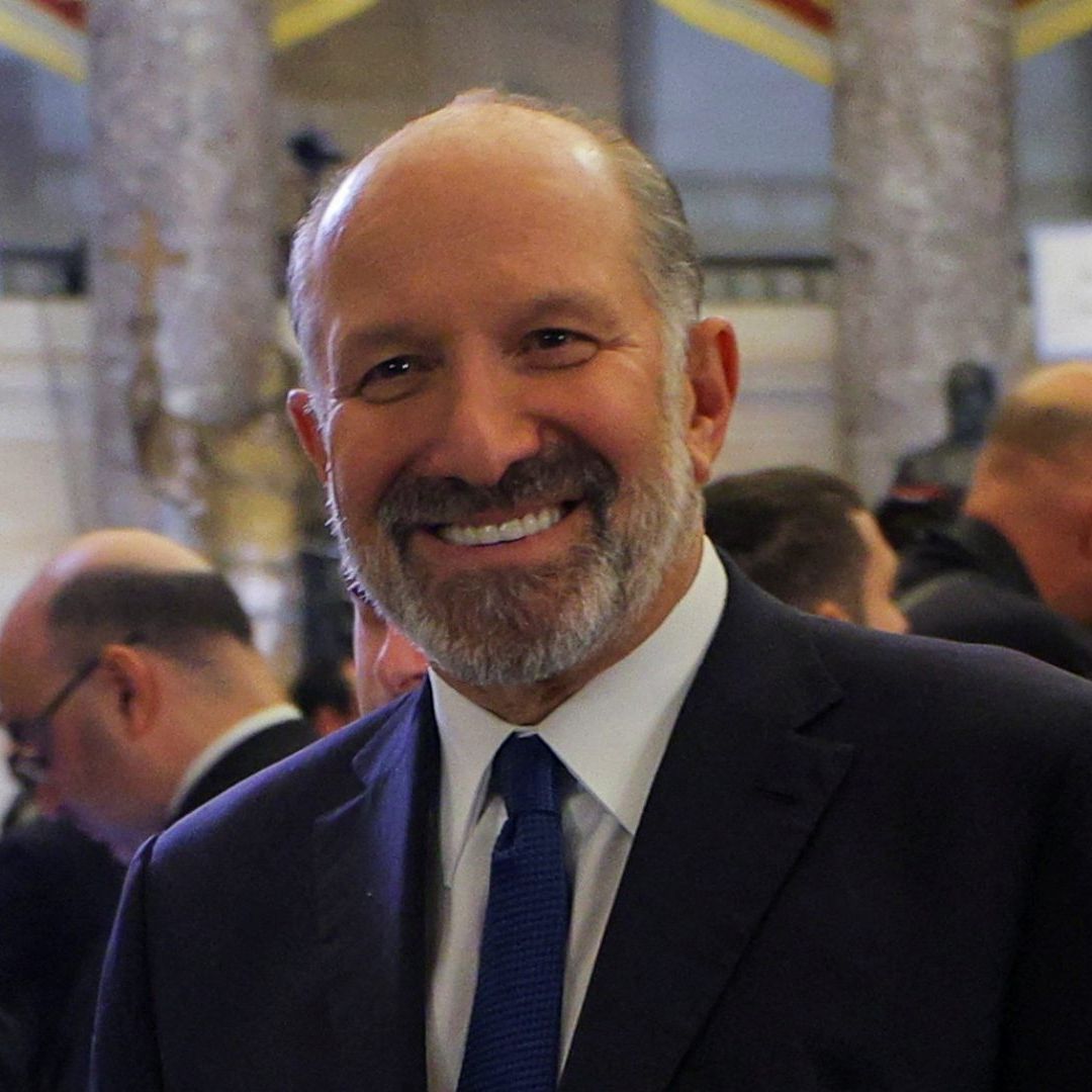 Howard Lutnick en el Capitolio de Estados Unidos en Washington