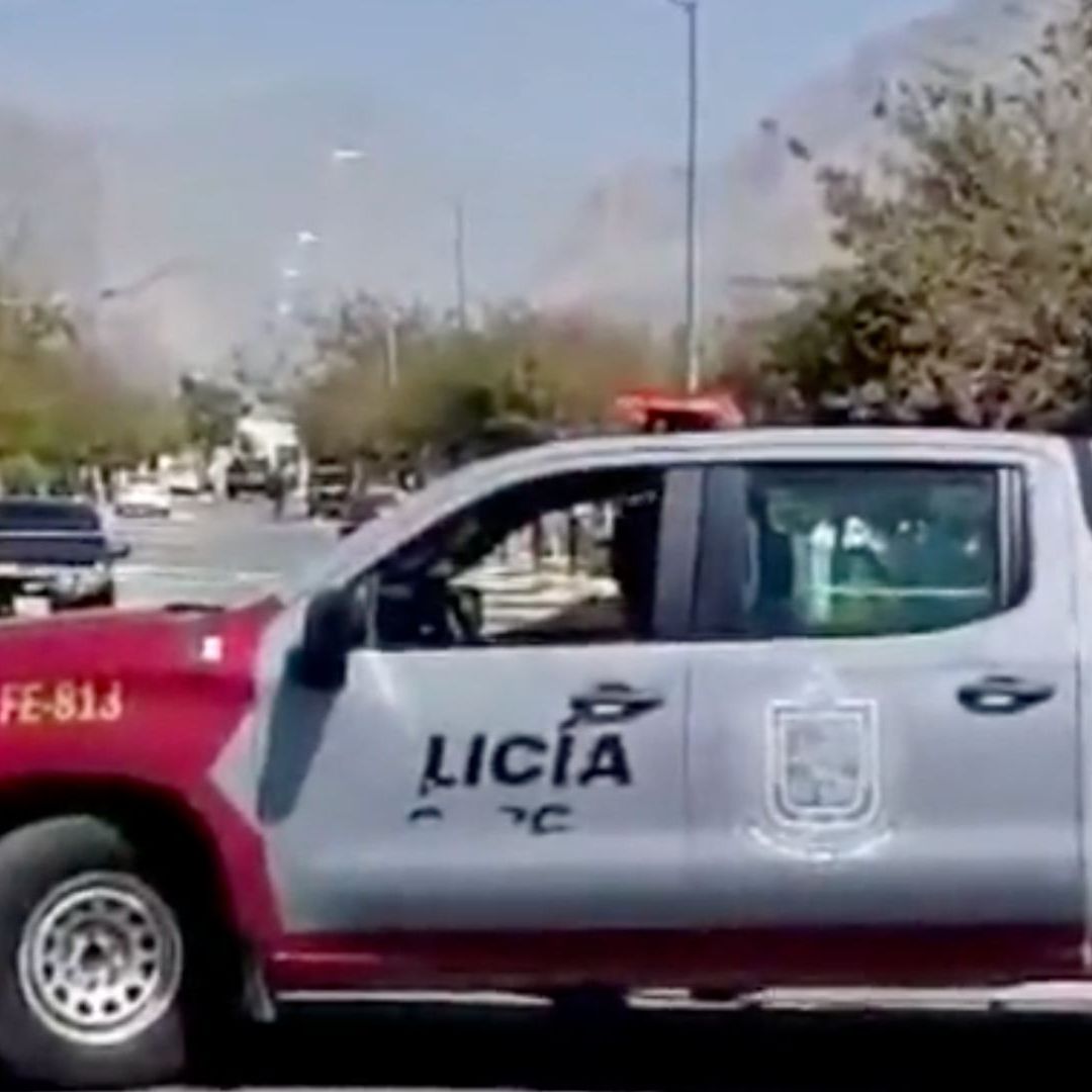 Policías municipales de García fueron atacados a balazos