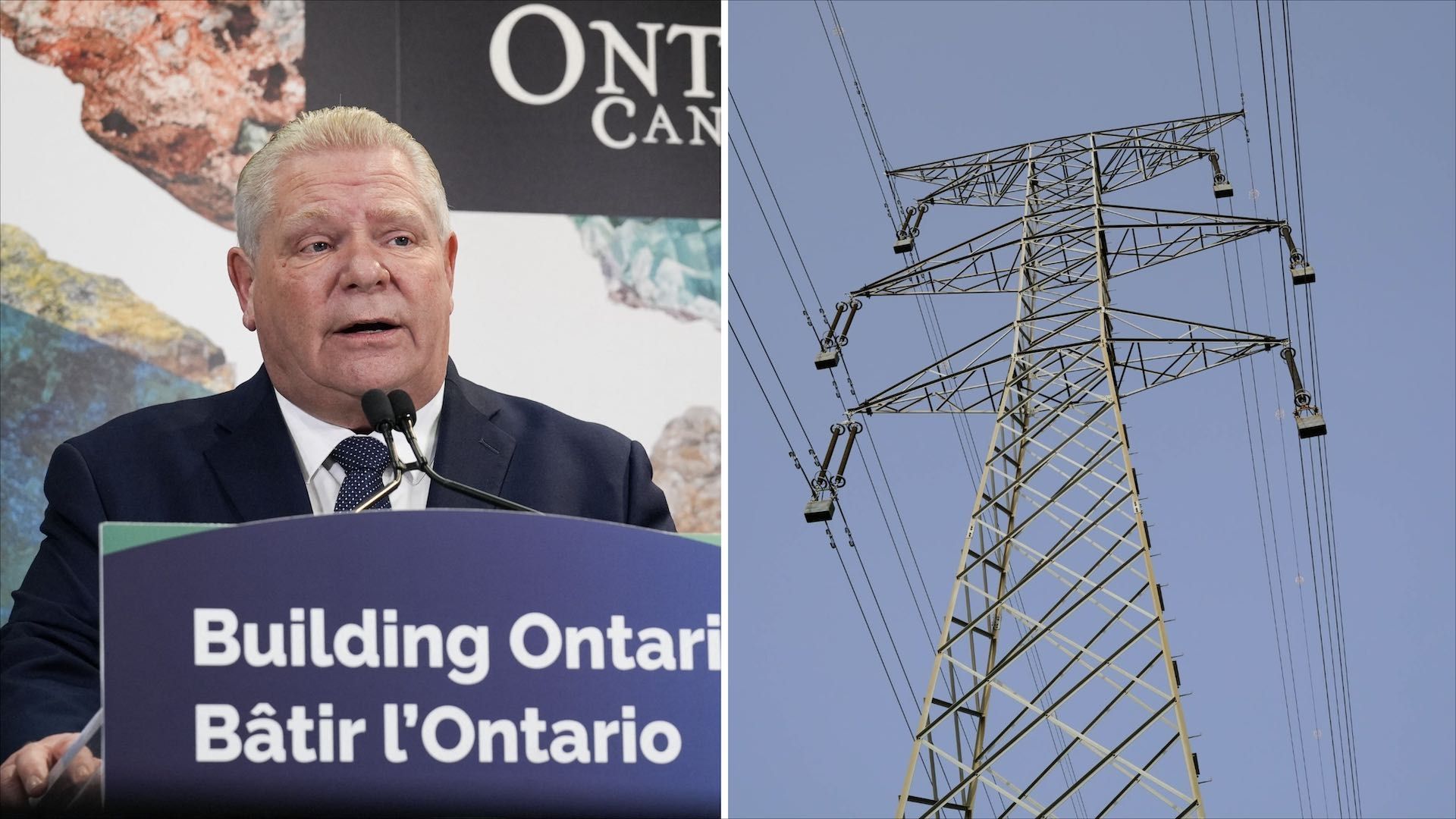 Ontario impone arancel del 25% a la electricidad que vende a Estados Unidos