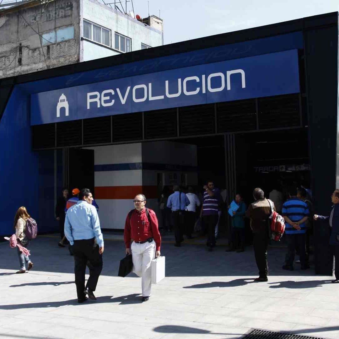 Estación Revolución de la línea 2 del Metro