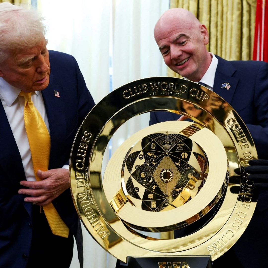 Donald Trump se reunió con el presidente de la FIFA, Gianni Infantino, para crear un grupo de trabajo de cara a la Copa del Mundo de 2026.