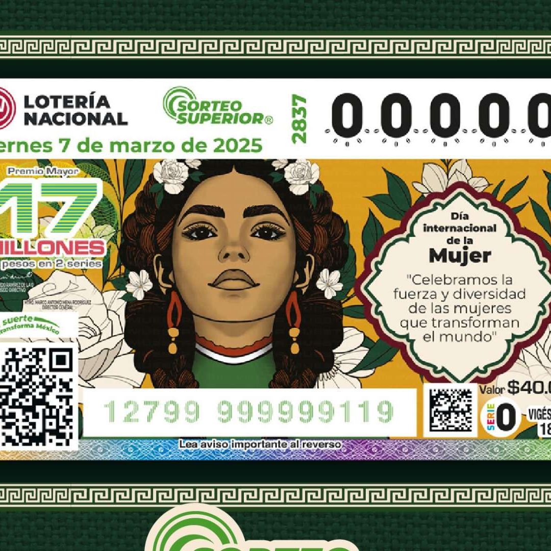 Resultados Lotería Nacional hoy 7 de marzo 2025 Lista de premios y números ganadores del Sorteo Superior 2837