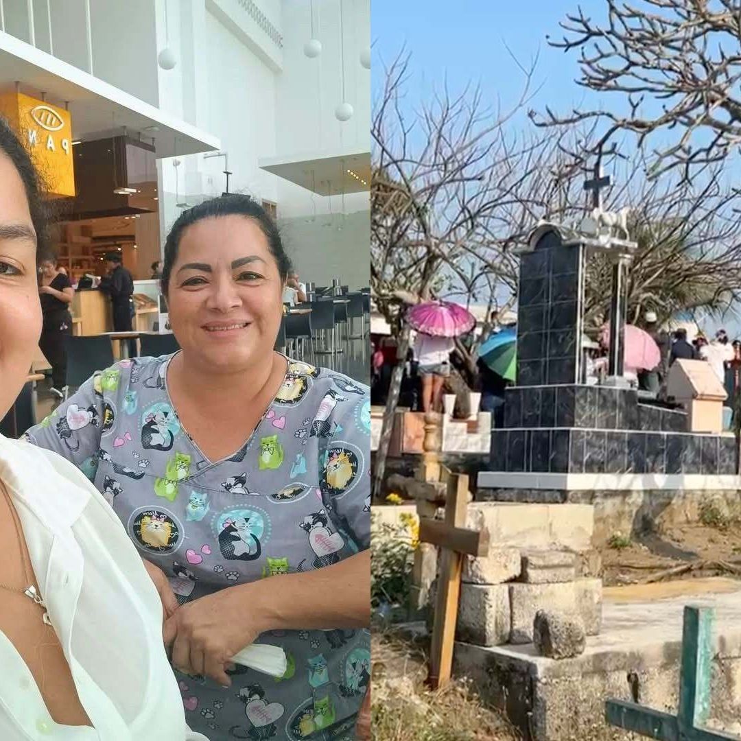 Los cuerpos de Angélica y Esthefanía fueron sepultados en el panteón ejidal de Antón Lizardo