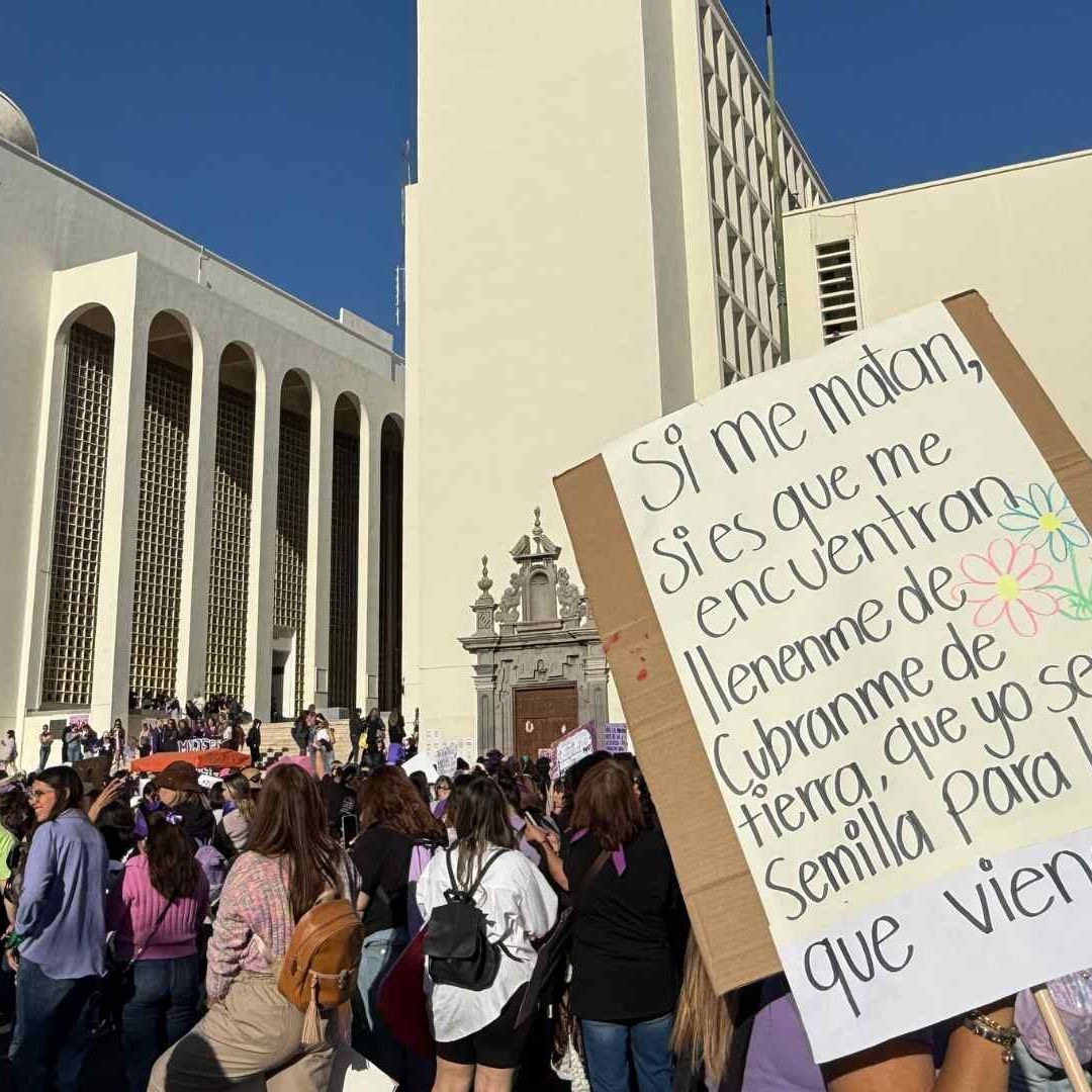 Cómo Va la Marcha Hoy 8 de Marzo 2025 en Hermosillo, Sonora; Así Protestan en el 8M