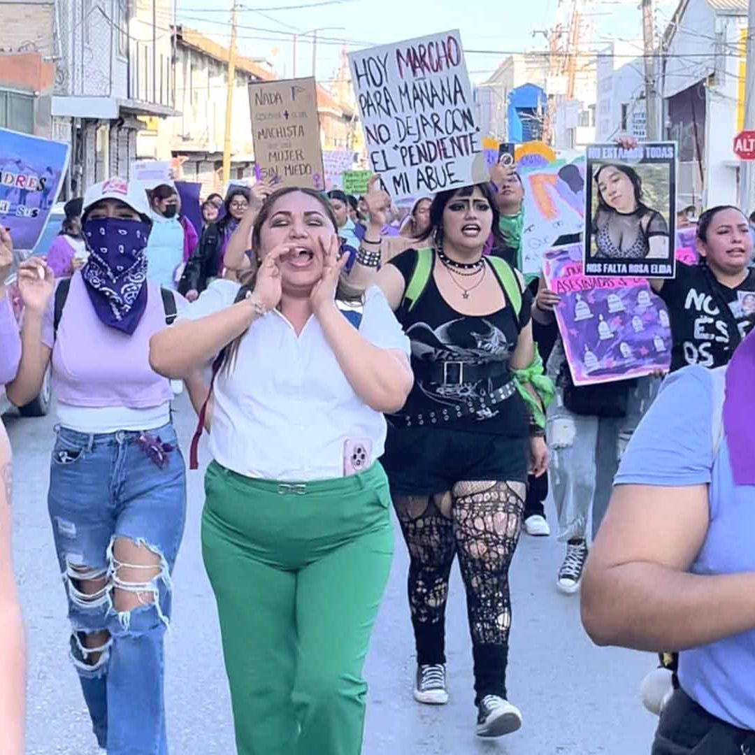 Marcha Hoy en Reynosa del 8M 2025: Mujeres Exigen Justicia