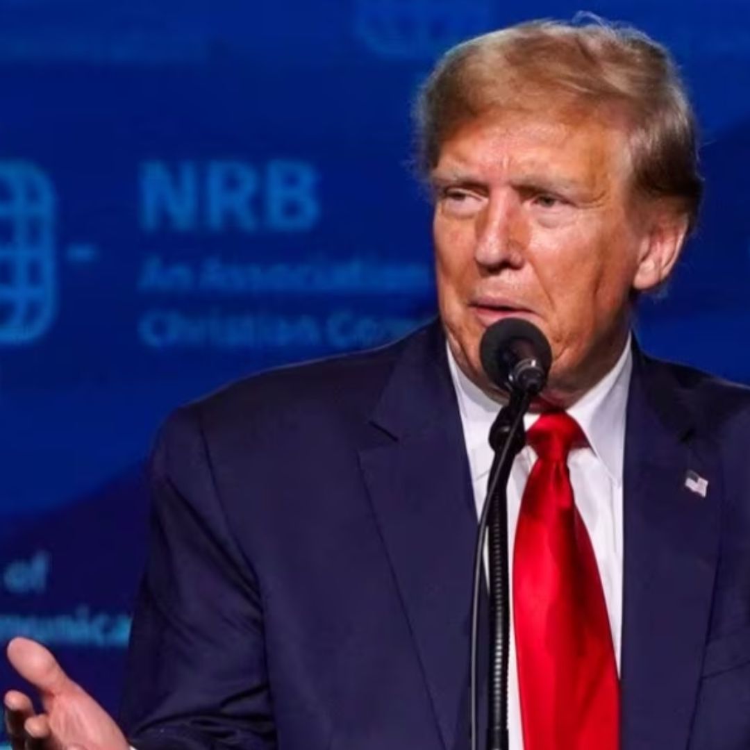 El expresidente de Estados Unidos y candidato presidencial republicano, Donald Trump