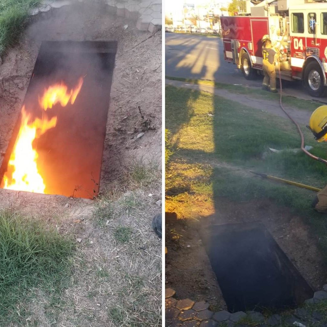 Explosión en Centro de Carga Deja Sin Luz a Fraccionamiento Villanova en Mexicali