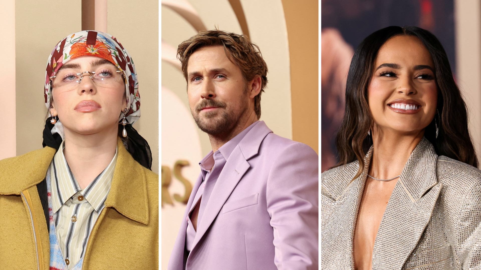 Billie Eilish, Ryan Gosling y Becky G, en Premios Oscar 2024; Academia ...