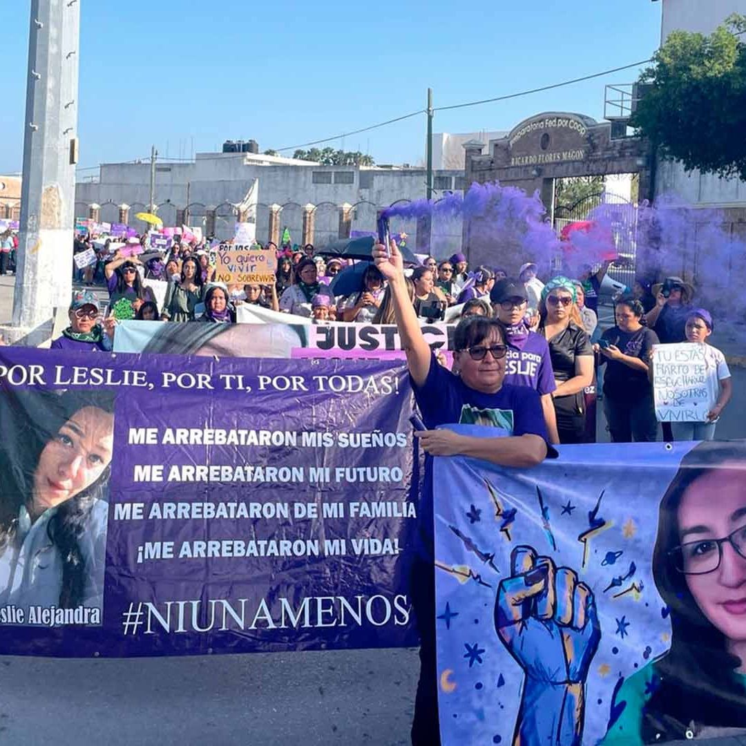 Así Dio Inicio la Manifestación por el Día de la Mujer en Matamoros