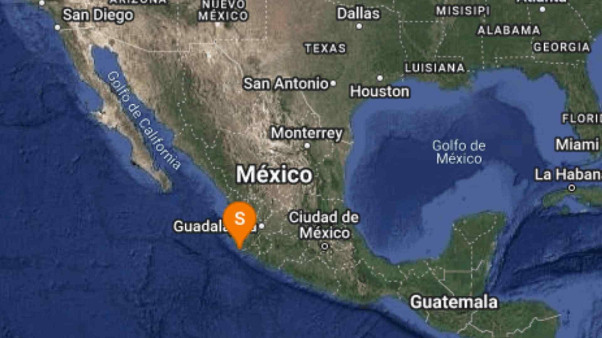Sismo en Cihuatlán