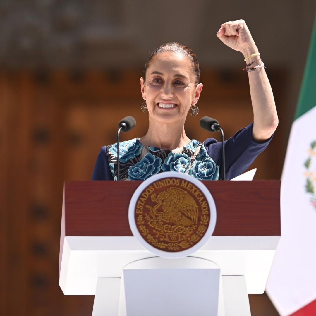 Sheinbaum destacó que este logro fue resultado del esfuerzo colectivo.