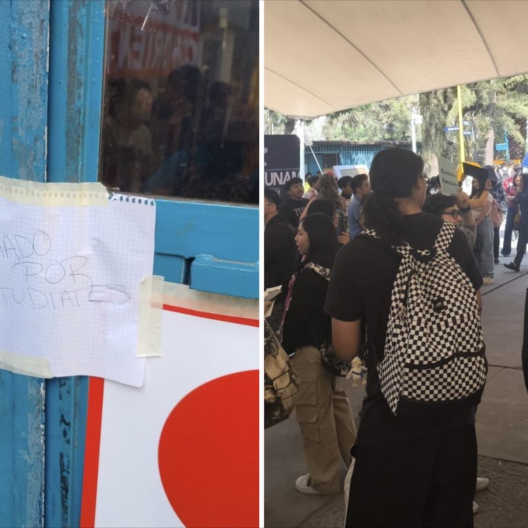Alumnos del CCH Oriente se van a paro