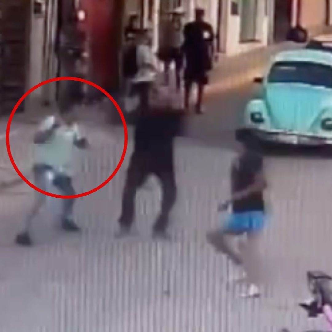 Elemento de la GN Pierde una Mano en Pelea Callejera en Oaxaca