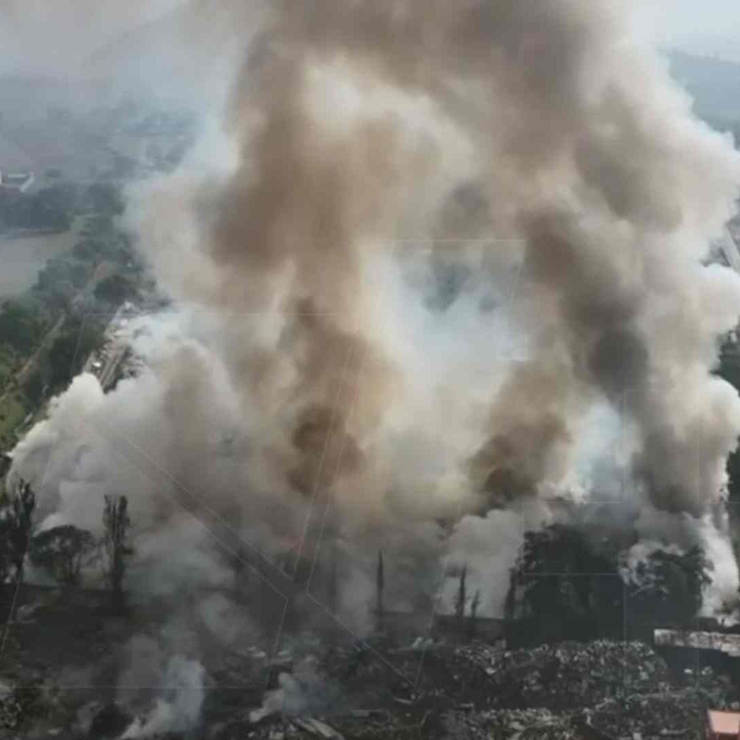 Incendio en Xonacatlán, Estado de México