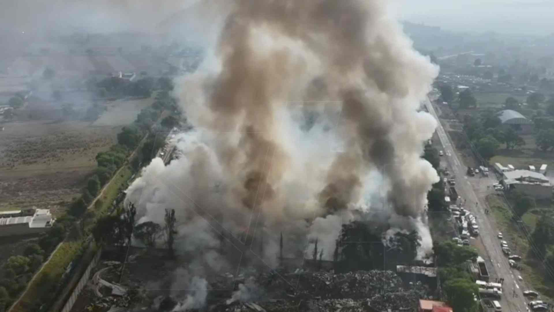 Incendio en Xonacatlán, Estado de México