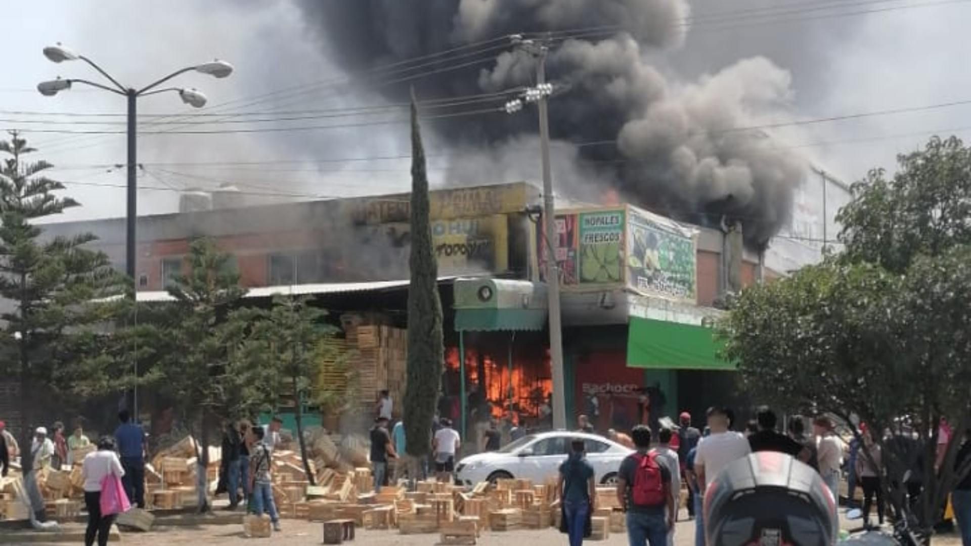 Incendio en Tultitlán