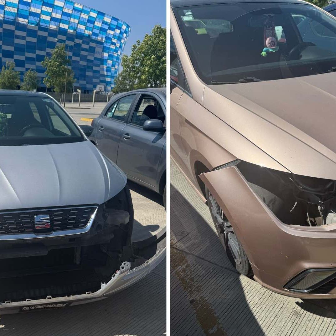 Vehículos Desvalijados en el Estacionamiento del Estadio Cuauhtémoc Col. Maravillas Puebla