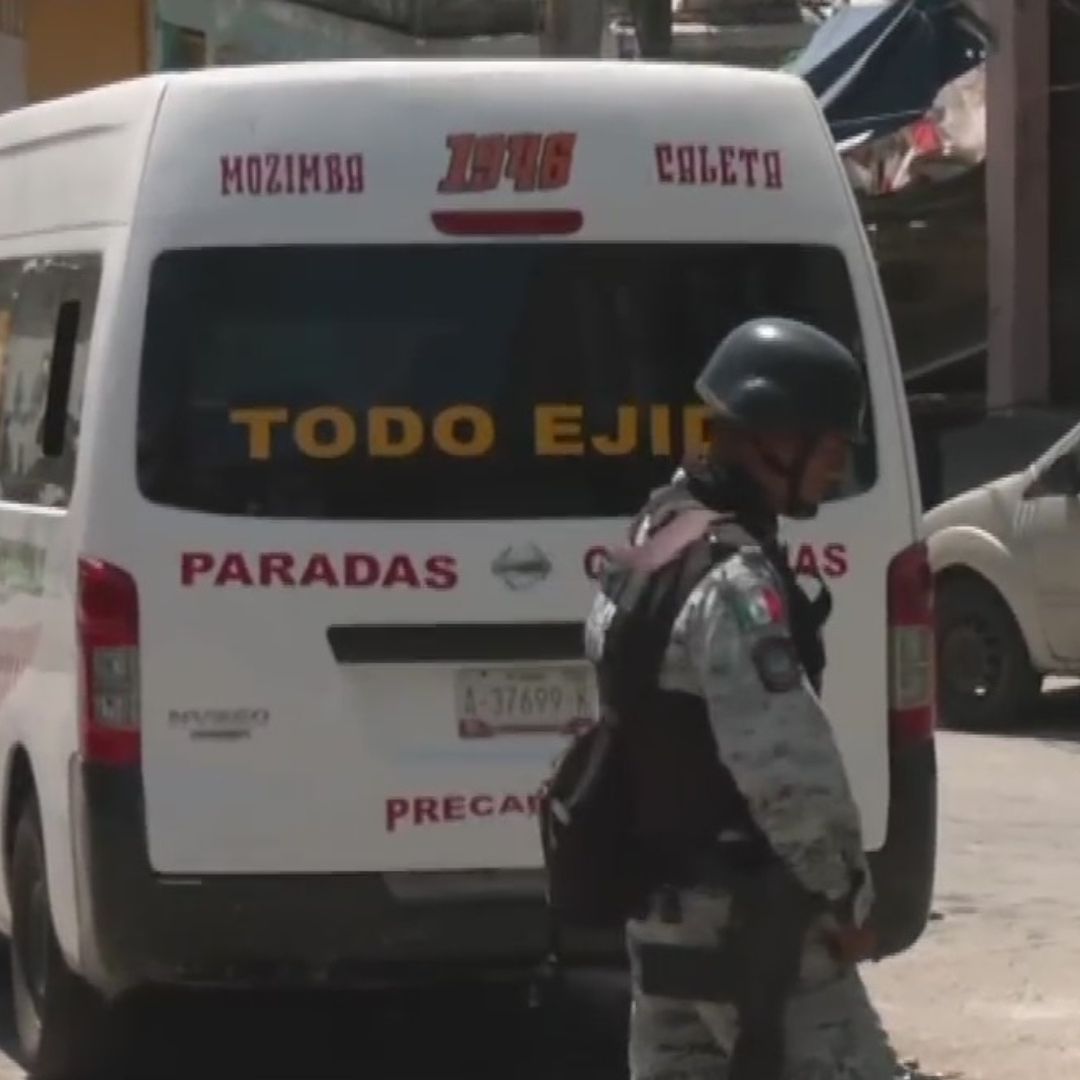 Refuerzan Vigilancia en Transporte Público de Acapulco, Guerrero