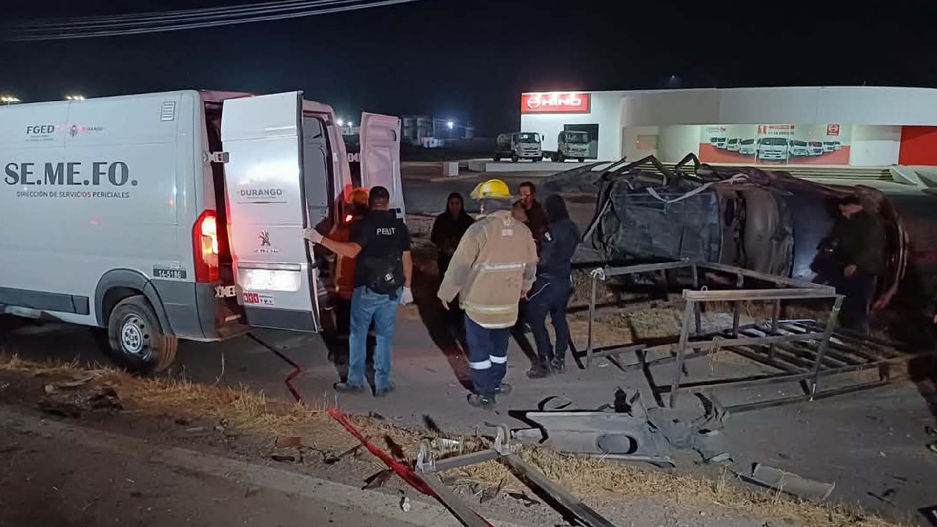 Muere Conductor en Choque Frontal con Tráiler en Carretera Gómez ...
