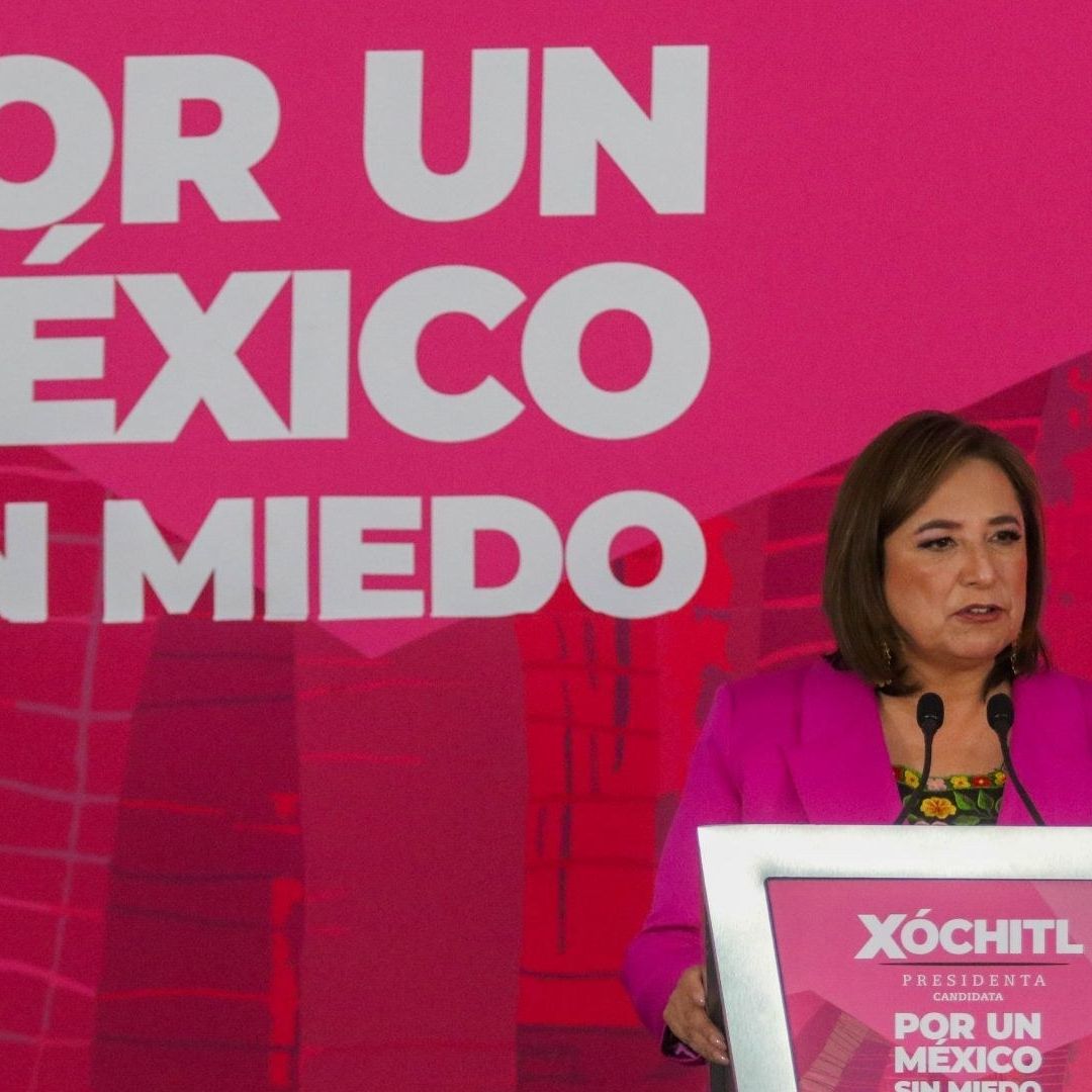 Xóchitl Gálvez, candidata a la Presidencia de la República por la Coalición Fuerza y Corazón por México 4 de marzo de 2024