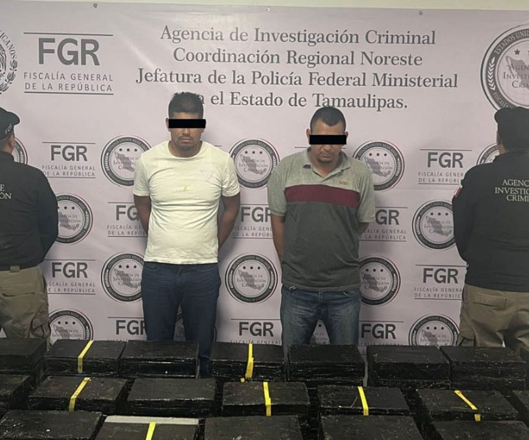 Detenidos con metanfetaminas en Tamaulipas