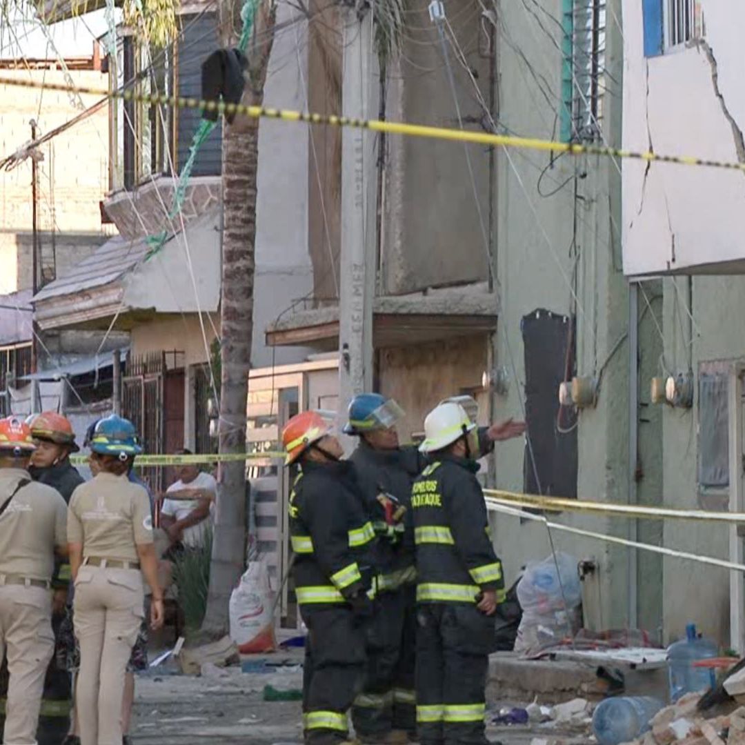 Familia Jugaba Lotería Cuando su Tanque de Gas Explotó; Hay 5 Lesionados