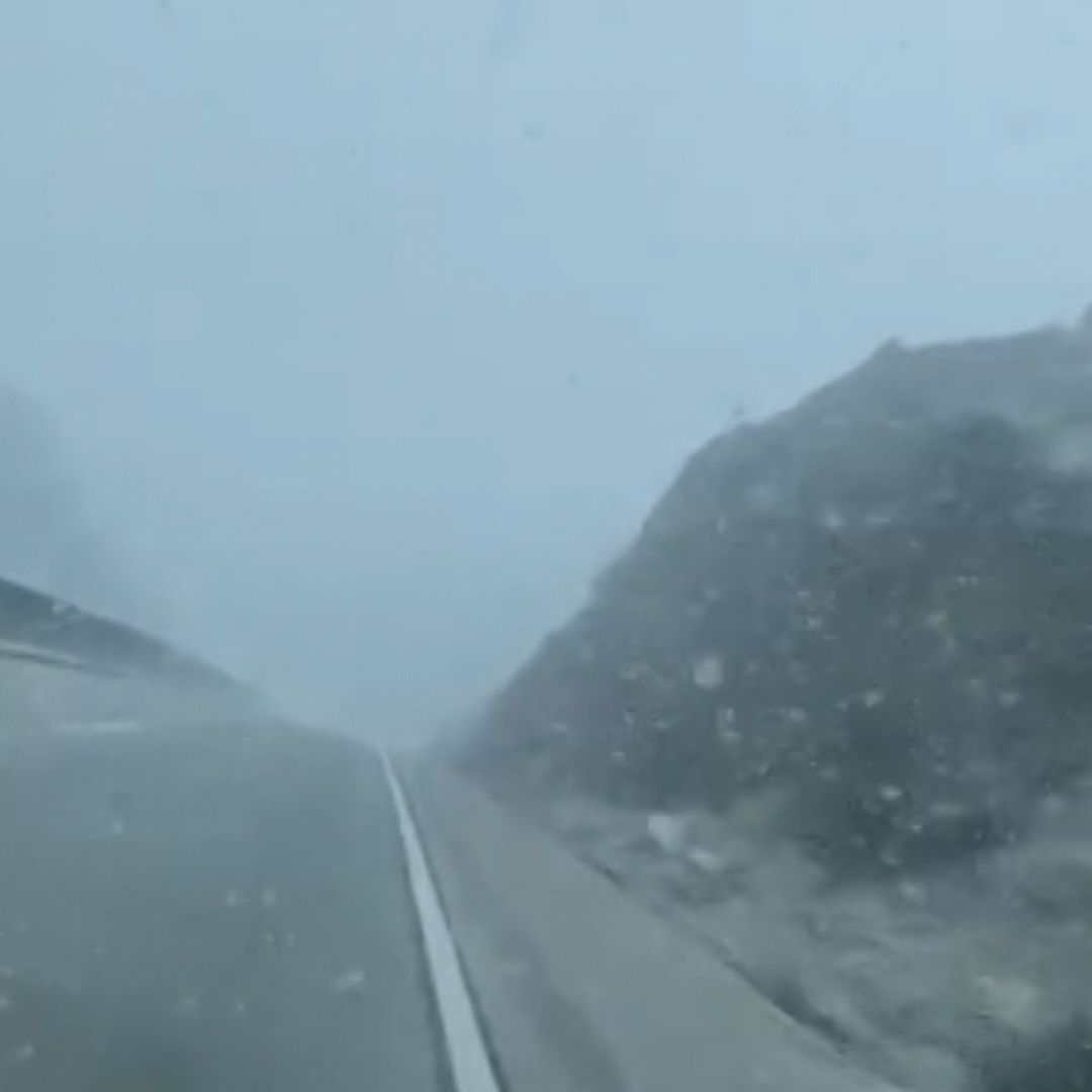 Nevada en Rumorosa