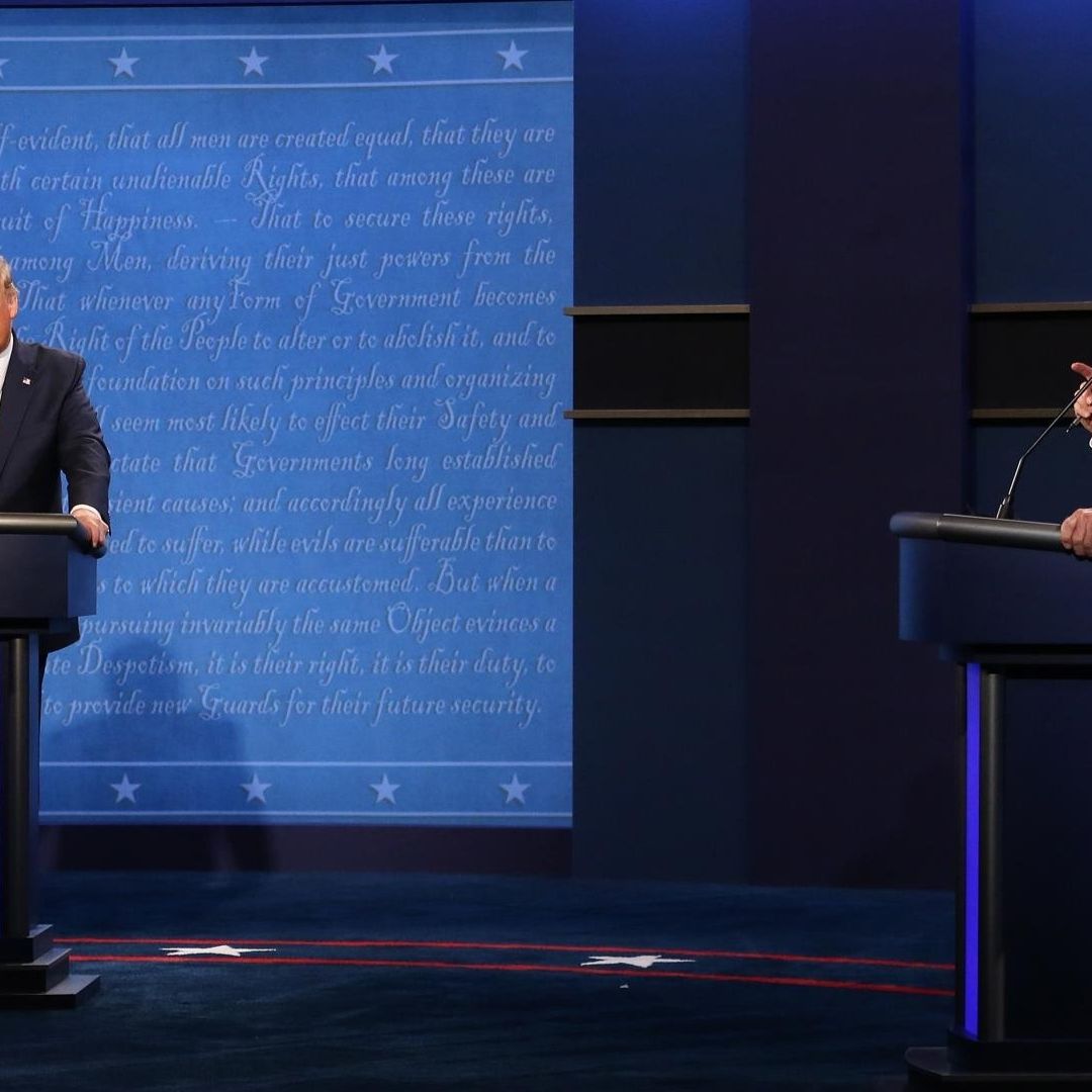 Donald Trump y Joe Biden