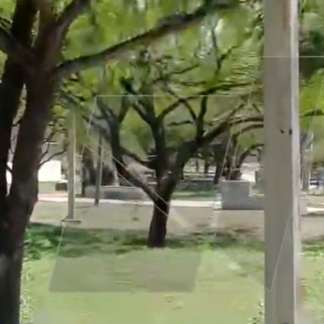 Movilización policiaca en el municipio de Apodaca, tras el hallazgo de restos humanos