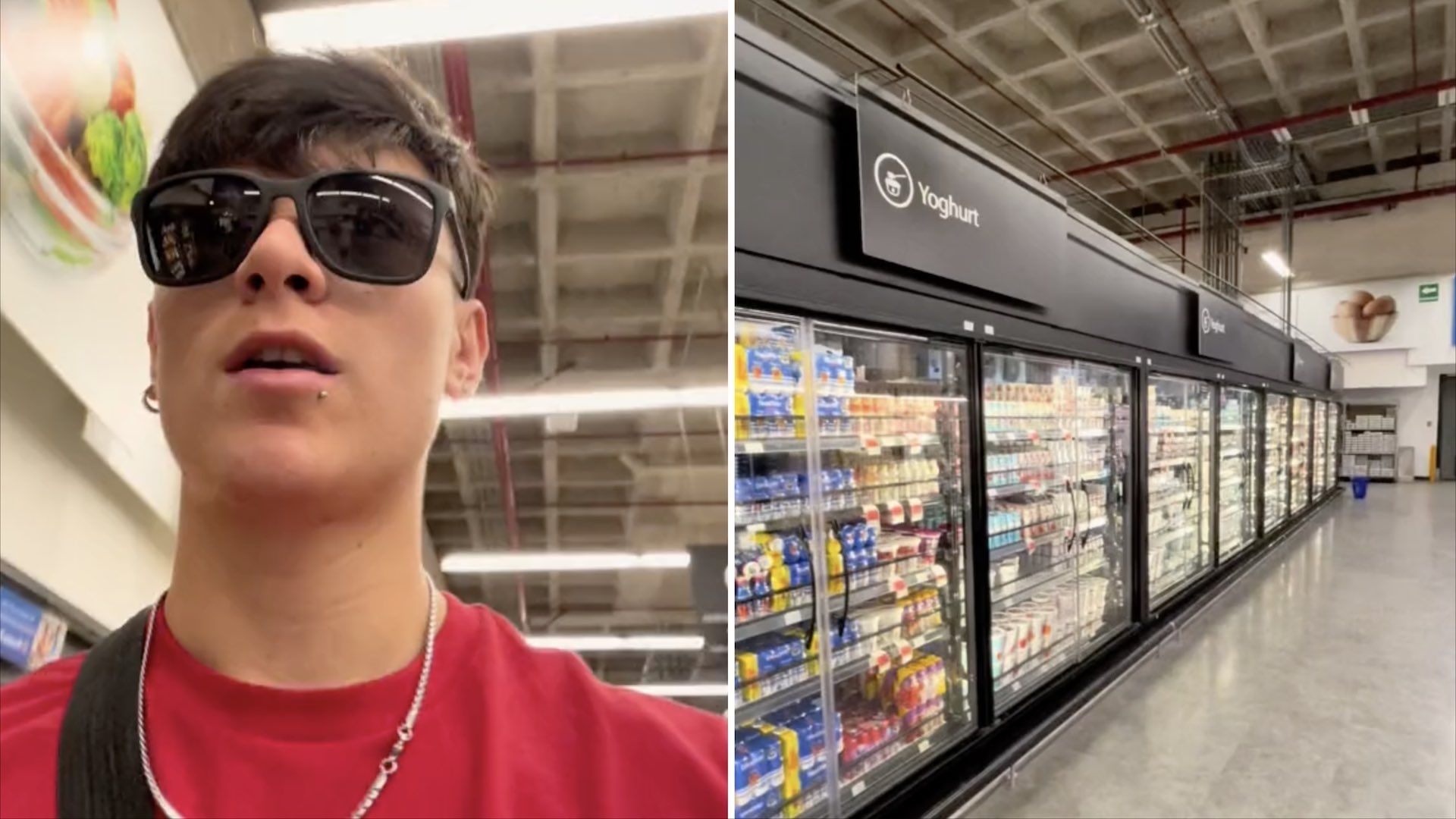 Argentino no puede creer lo variados de los supermercados mexicanos