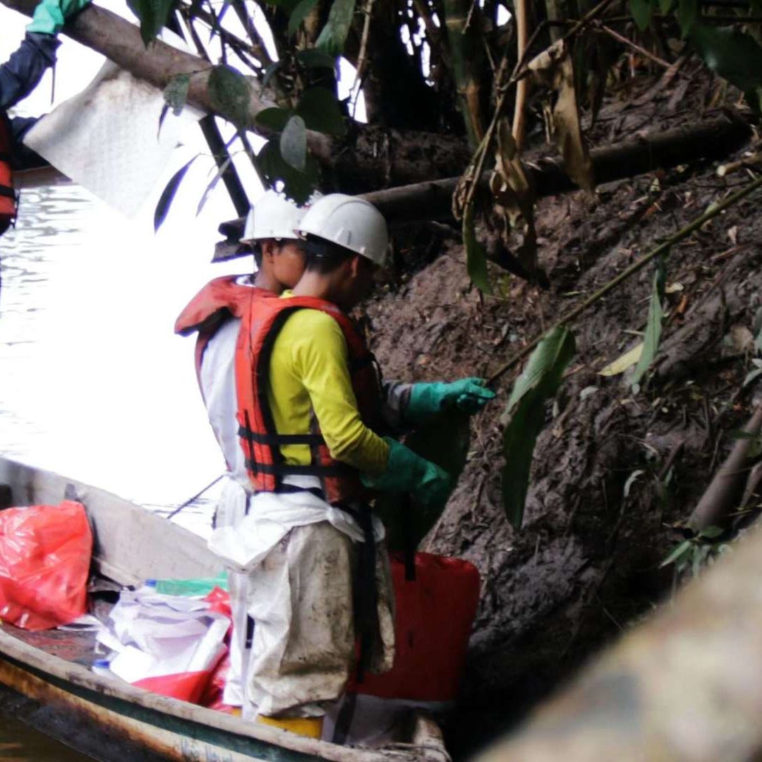 Derrame petrolero en Ecuador
