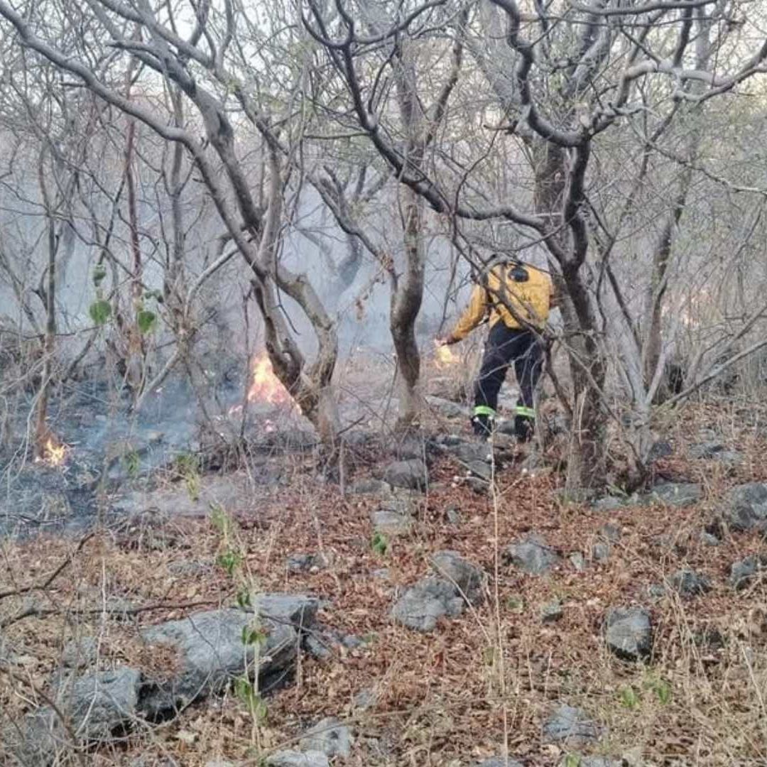 El incendio no ha podido ser controlado.