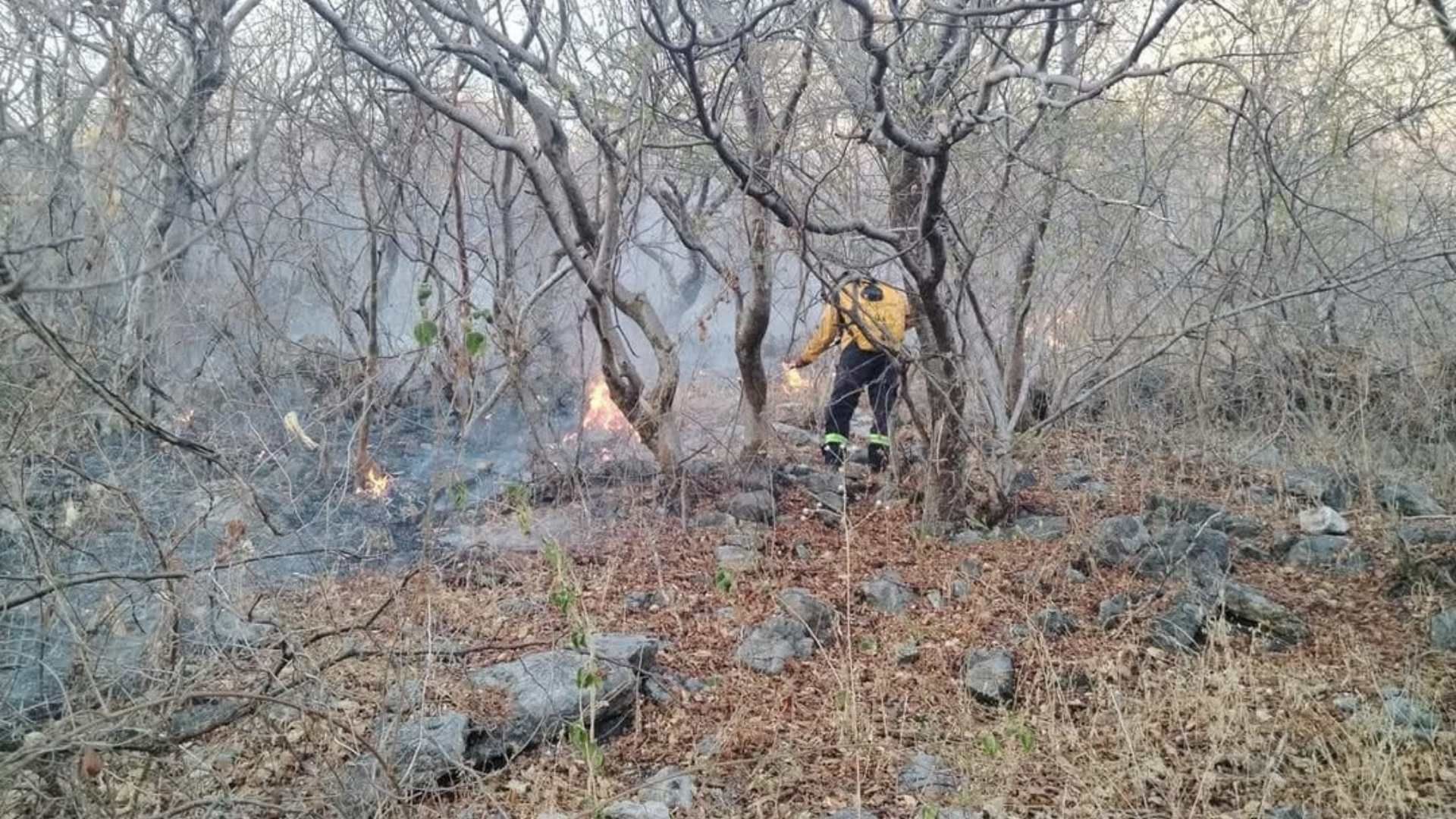 El incendio no ha podido ser controlado.