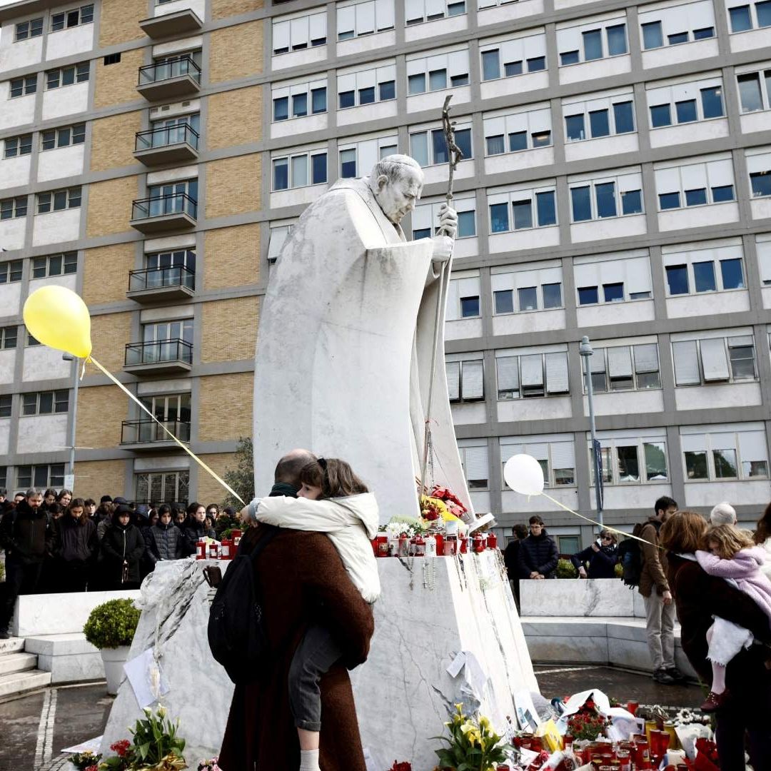 Papa Francisco en hospitale de Gemelli, 16 de marzo de 2025