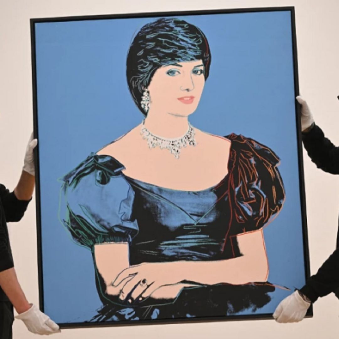 Retrato de Retrato de Diana de Gales que Hizo Andy Warhol