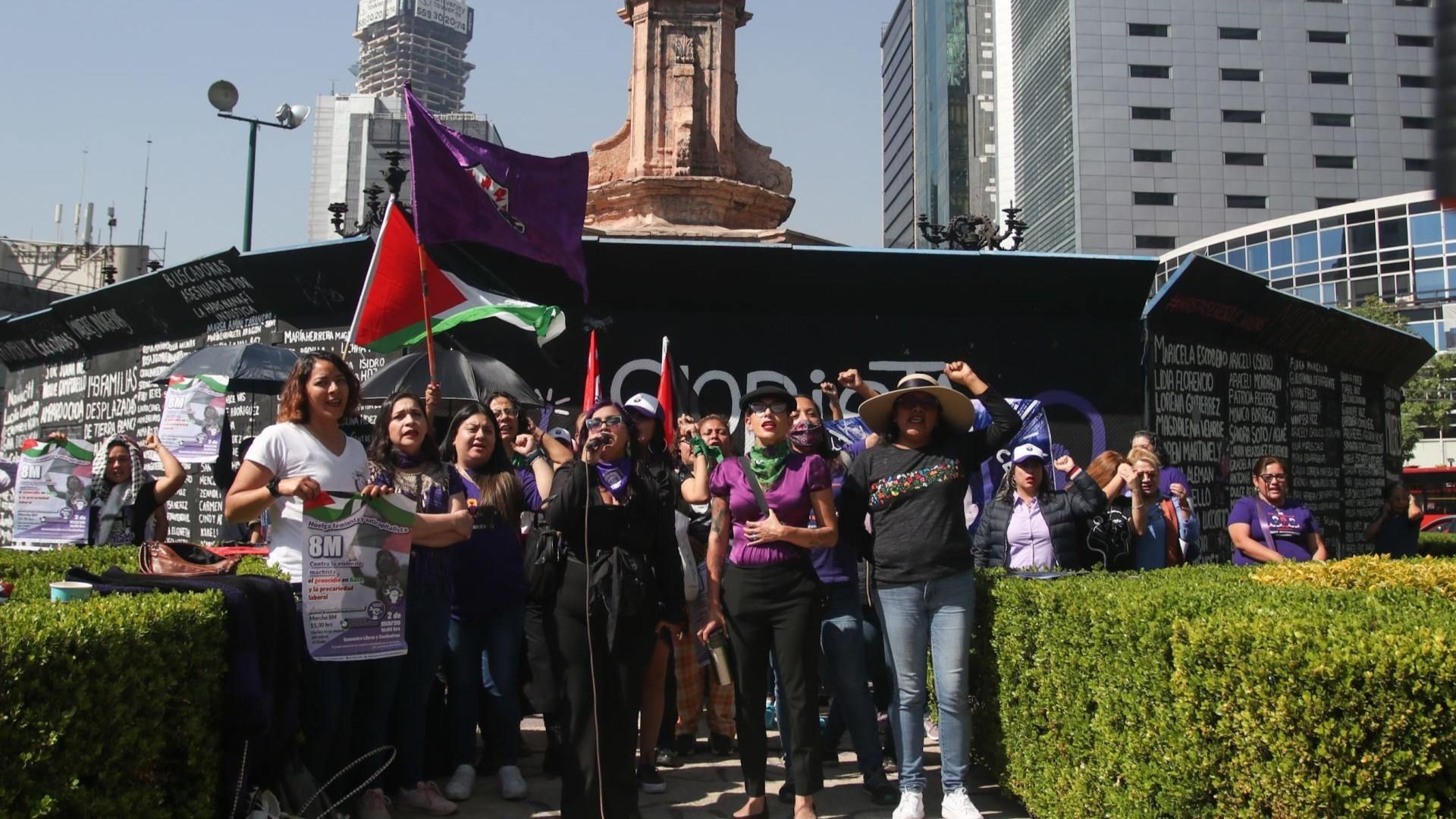 Calles Cerrada en CDMX por Marcha 8 Marzo 2024